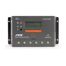 1pc x 30A View Star VS3024BN 12V 24V Auto EP PWM Solar system Kit Controller LCD Display