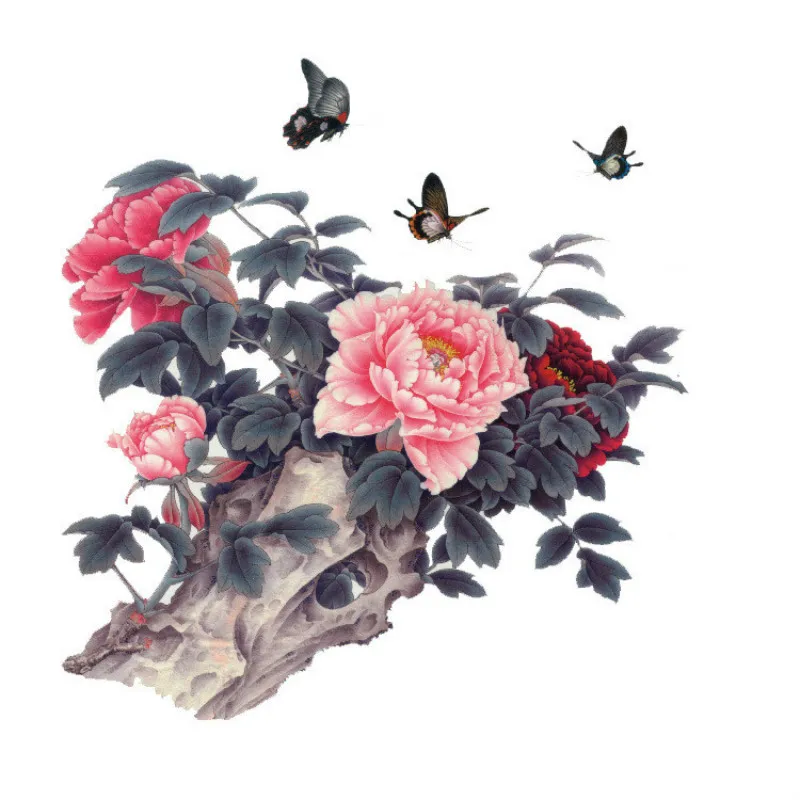Grande à Prova Flor de Lótus Arte na Volta Tamanho Dlarge Água Tatuagem Temporária Peônia Ameixa Lobo Peixe Corpo Tatto Adesivos Flash Tatuagens Falsas 6 temporária peônia ameixa flor de lótus lobo