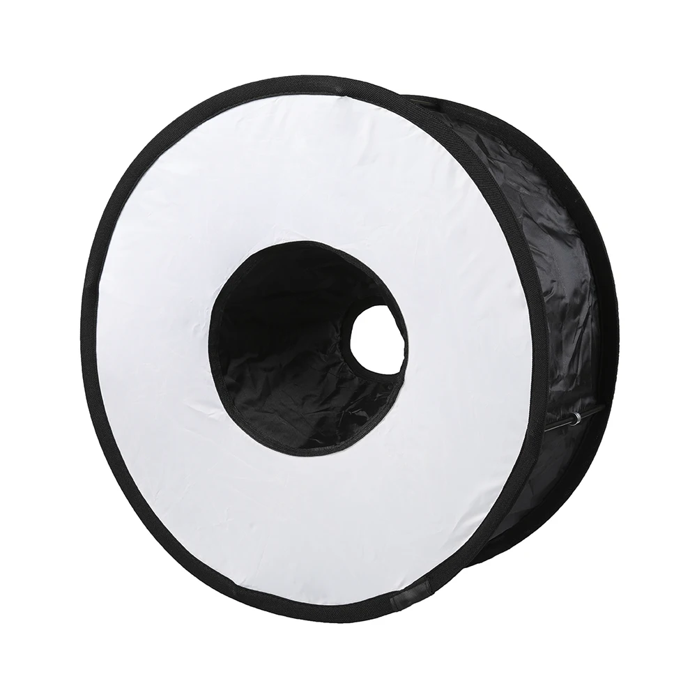 Kaliou 45cm Round Flash Softbox Diffuser Mini Softbox Kit Foldable Soft Box Flash For Canon Nikon Sony Lumix Fujifilm Leica Pent