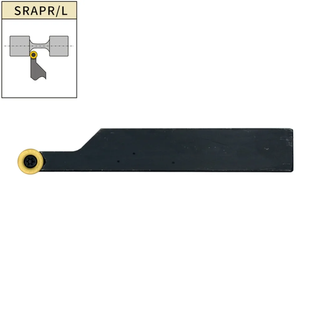 1 шт. SRAPR 2020K08 токарный станок с ЧПУ внешний режущий инструмент левый держатель для вставок RPMT08T2
