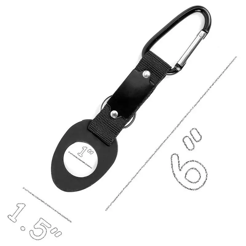 Portable Water Bottle Buckle, 10PCS Bottle Convenient Carrying Clip Hook Holder D-Ring Hook Camping Hiking Traveling Emergency