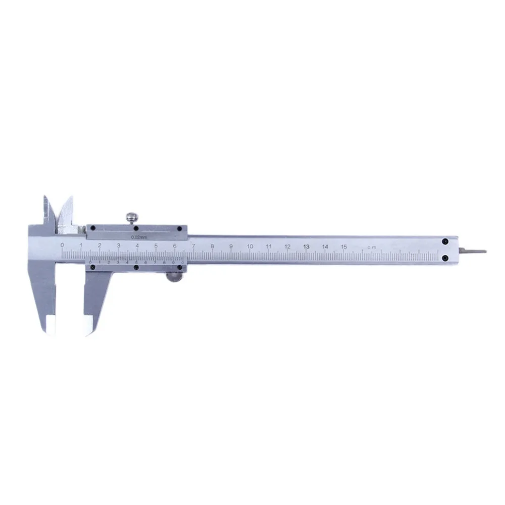 Практичный штангенциркуль 6 "0-150 мм/0,02 мм металлоуглеродная сталь суппорт микрометр измерительные инструменты 2017 новая версия