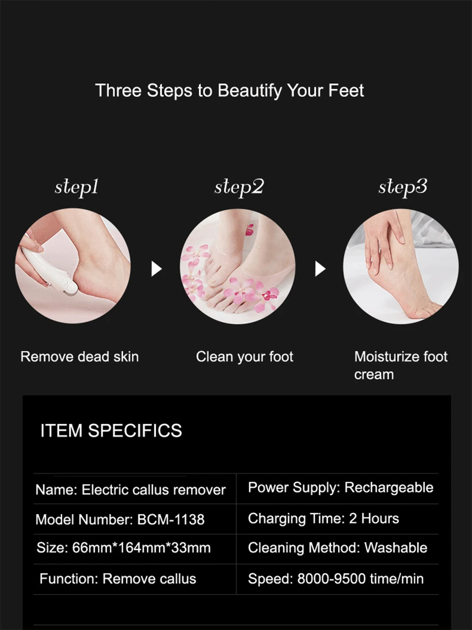 Remove Callus And Dead Skin