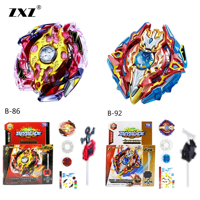 Новый шаблон 14 видов стилей оригинальная упаковка Бог серии Metal Beyblade взрыв игрушки Arena продажи разрыва гироскоп излучатель спиннинг