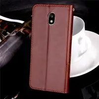 For Samsung Galaxy J5 2017 Pro SM-J530FM/DS SM-J530F/DS Case Luxury Flip Wallet Retro Leather PU Phone Cover Silicone Capa Funda 2