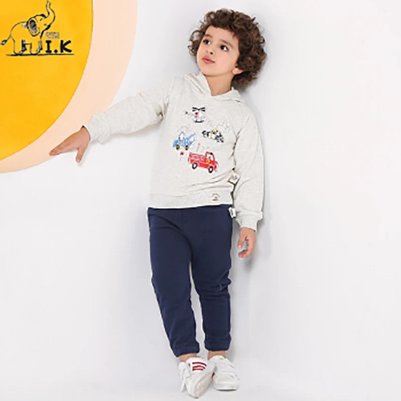 

I.K Children Sport Sets Casual Two Piece Sets For Spring Autumn Cute Clothing Spring Autumn Cotton Tracksuit Bobo Choose TZ26003