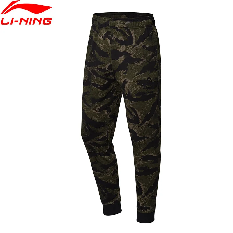 Li Ning Men BAD FIVE Basketball Pants 100 Cotton Printing Stylish