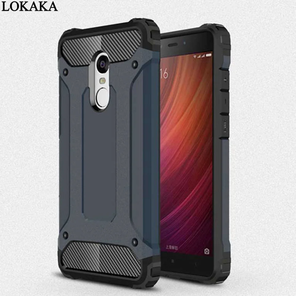 Чехол LOKAKA Armor для Xiaomi redmi 5 Plus прочное покрытие ПК 2 в 1 полное Чехлы Сумки телефонов