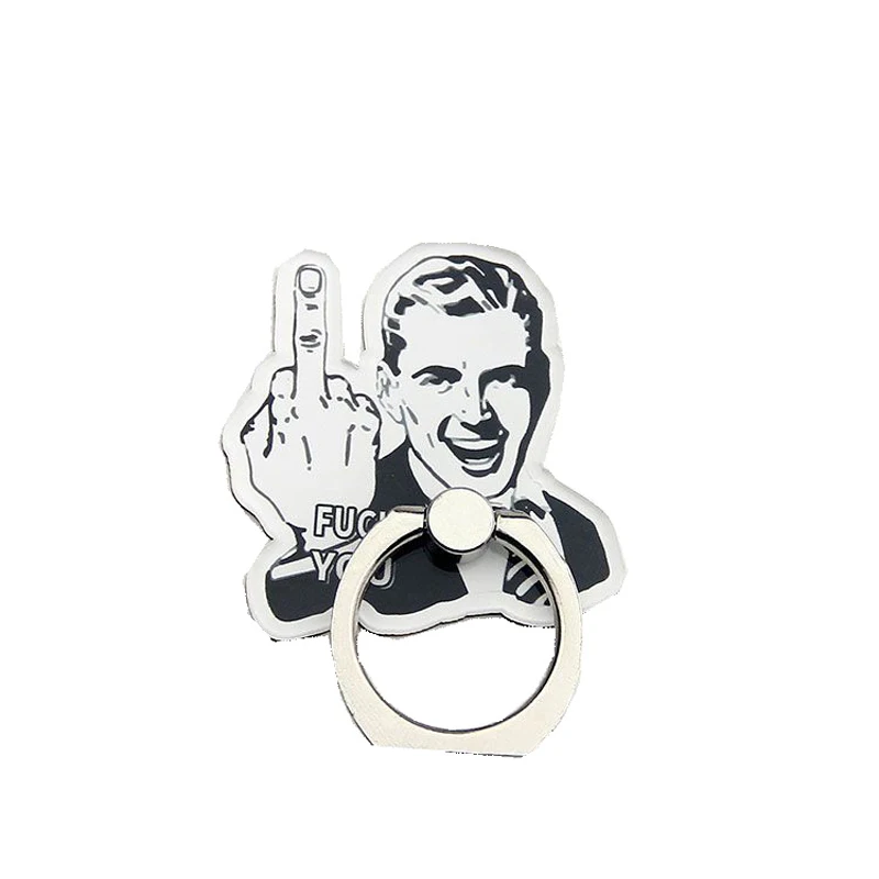 Fashion Finger Ring Holder For Iphone Samsung Huawei Mobile Phone Holder Stand For Ipad Tablet Kindle