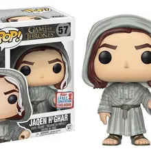 NYCC эксклюзивная Funko pop официальная игра престолов-Jaqen H'ghar Виниловая фигурка Коллекционная модель игрушки