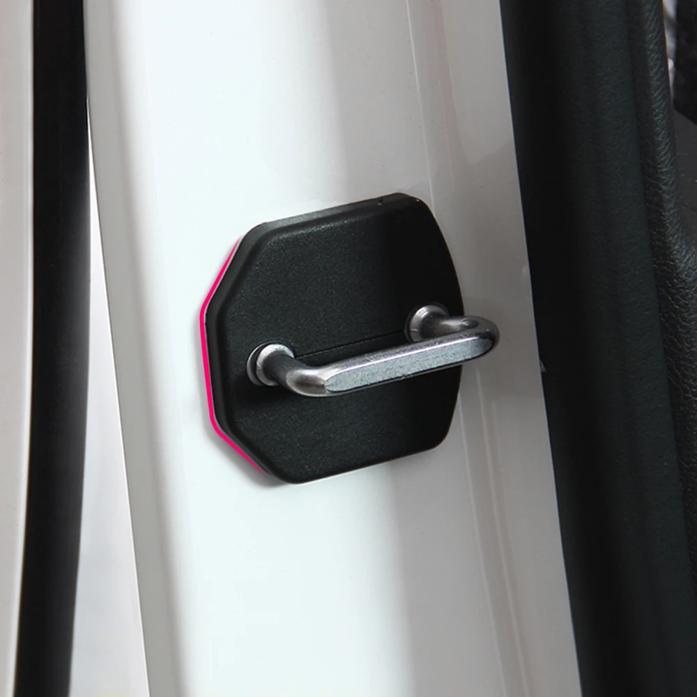 New Car styling ! Car Door Lock Protective Cover Door Lock Buckle