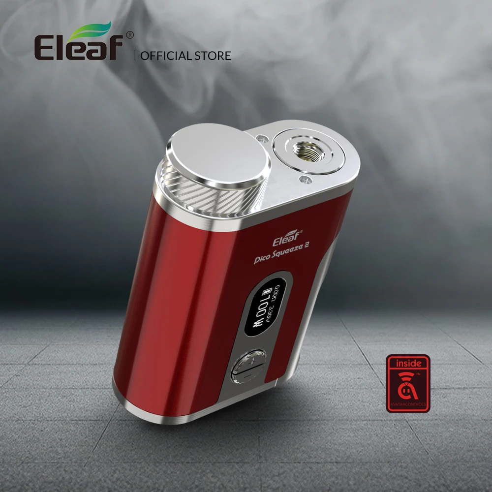 Original Eleaf Pico exprimidor 2 mod 100 W con 8 ml e-liquid botella caja mod cigarrillo electrónico mod caja - 2