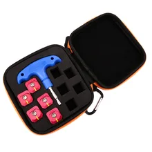 Один набор 4X красный/черный клюшка для гольфа Вес с винтовым зажимом и слайдер для M1 драйвер и M1 Тур Issu+ 1 шт ключ, дюймовый стандарт+ 1 xCase