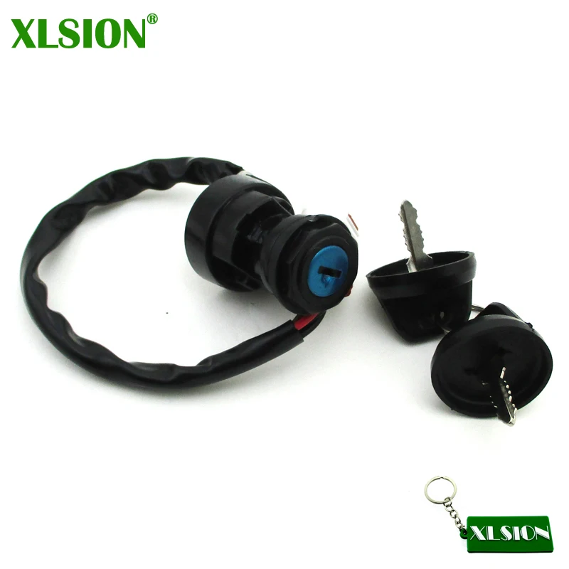 

XLSION Ignition Key Switch For Yamaha ATV Quad YFM 50 80 350 250 300 400 600 YFB250 YFZ