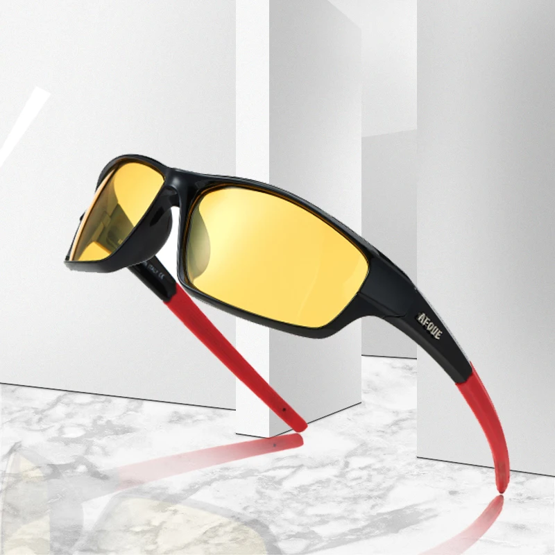 2019 New Brand Design Polarized Sunglasses Men Sports Style Fashion black sun glasses Square Goggles Male driving glasses UV400