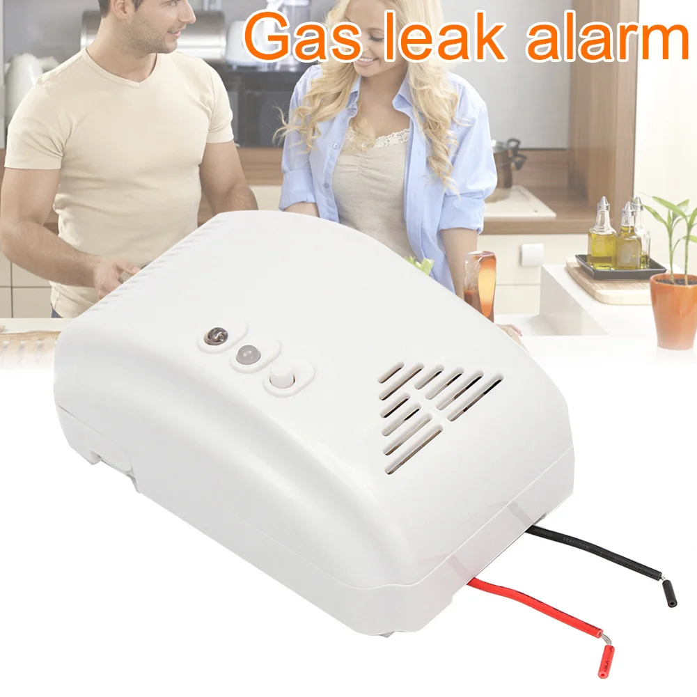 

12V Combustible Gas Leak LPG Natural Gas Detector Propane Alarm for RV Van Boat TU-shop