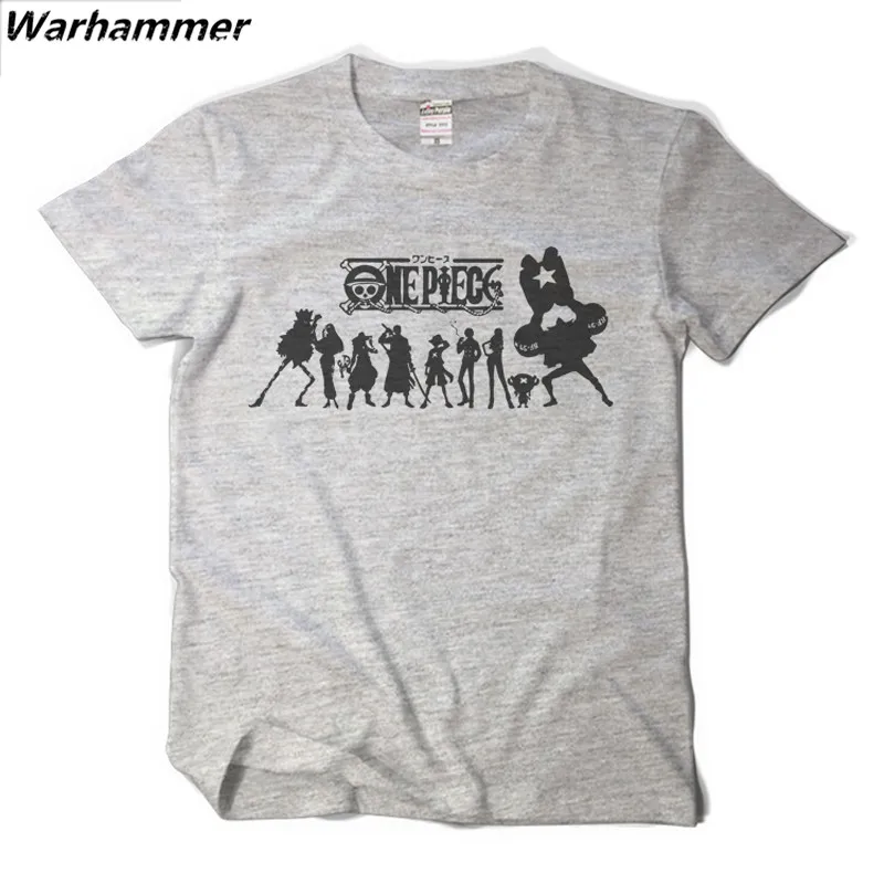 Warhammer/цельная Футболка Луффи Зоро Санджи нами чоппер согкинг Робин Фрэнки Брок