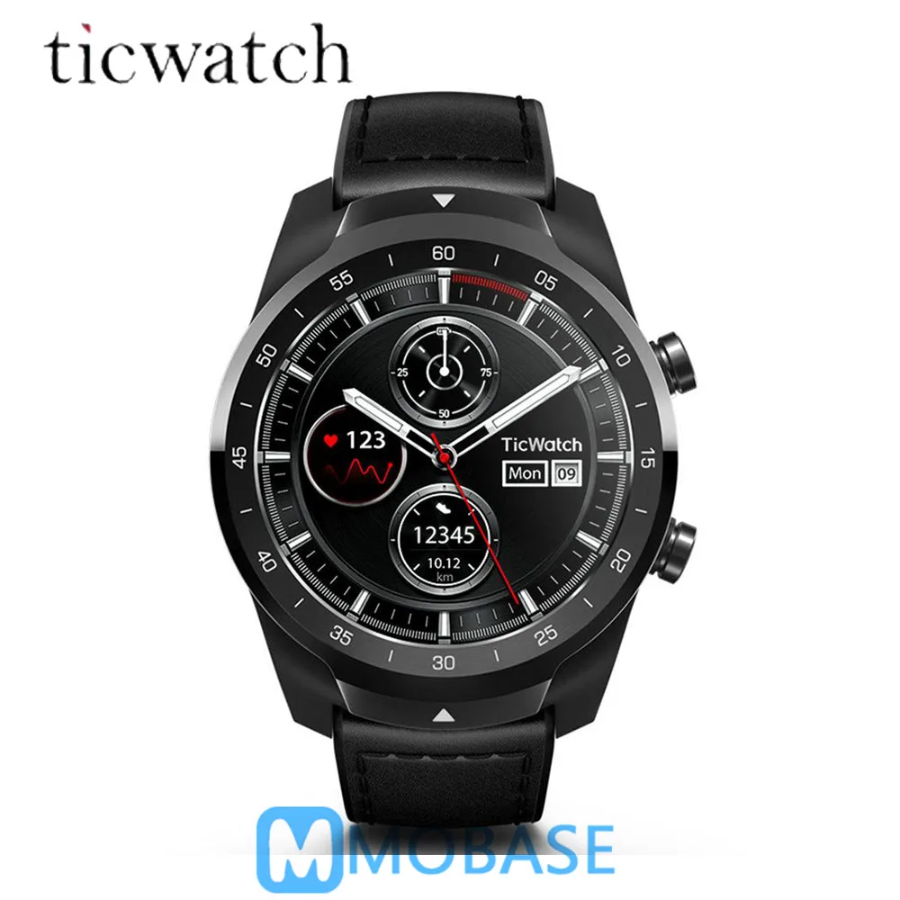 $5 COUPON Ticwatch Pro Bluetooth Smart Watch IP68 Layered Display support NFC Payments/Google Assistant Wear OS by Google 415mAH