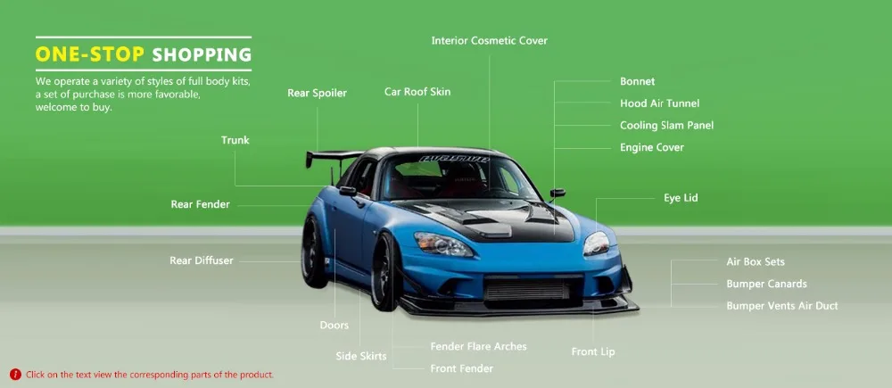 Для Honda S2000 AP1 AP2 SP стиль стекловолокно широкий корпус задний диффузор FRP стекловолокно бампер под сплиттер губы Гоночный комплект кузова