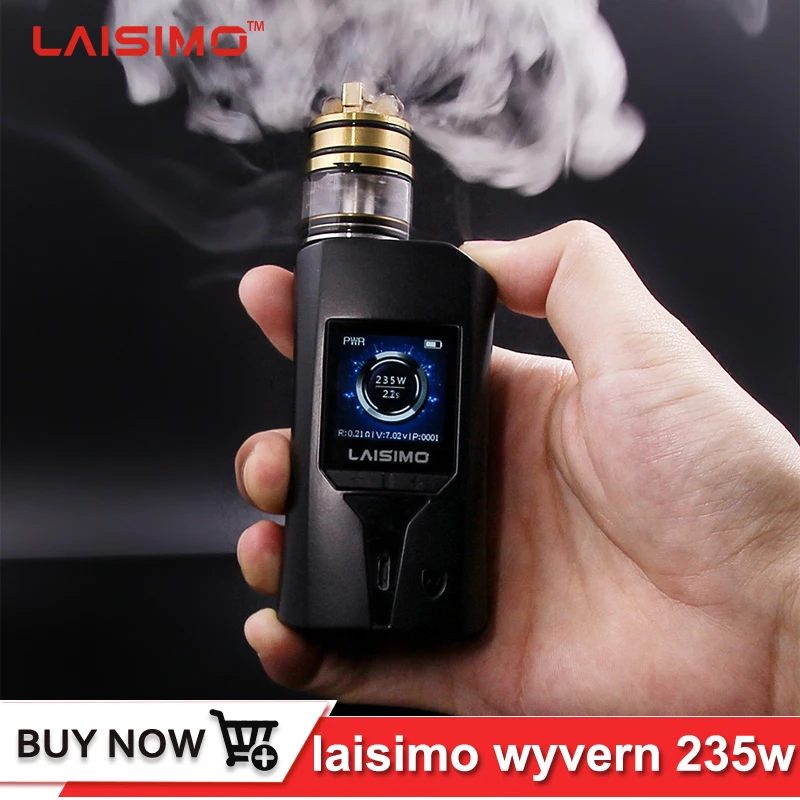 Оригинальные электронные сигареты Laisimo X7 235 Вт TC поле Mod 18650 Wyvern Vape Контроль
