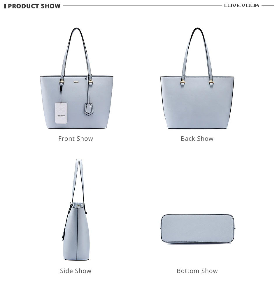 Lovevook bolsa de ombro conjunto sacos corsobody