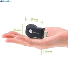 Eas tv ita AnyCast беспроводной WiFi Дисплей приемник 1080 P интерфейс HD tv Stick DLNA AirPlay miracast для смартфонов планшетов