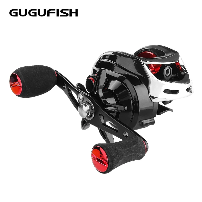 

GUGUFISH Fishing Reel 10+1BB Ball Bearings Baitcasting Reel Bait Casting Fishing Reel High Speed 7.2:1