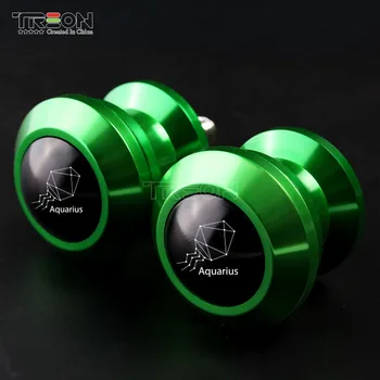 

New Constellation Design Motorcycle Accessories Green Swingarm Spools Stand Slider Screws 8mm For KAWASAKI Z800 Z900 Z1000 M8
