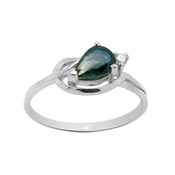 

Anillos Qi Xuan_Dark Blue Stone Luxury Rings_Fashion Ring_S925 Solid Silver Fashion Dark Blue Rings_Manufacturer Directly Sales