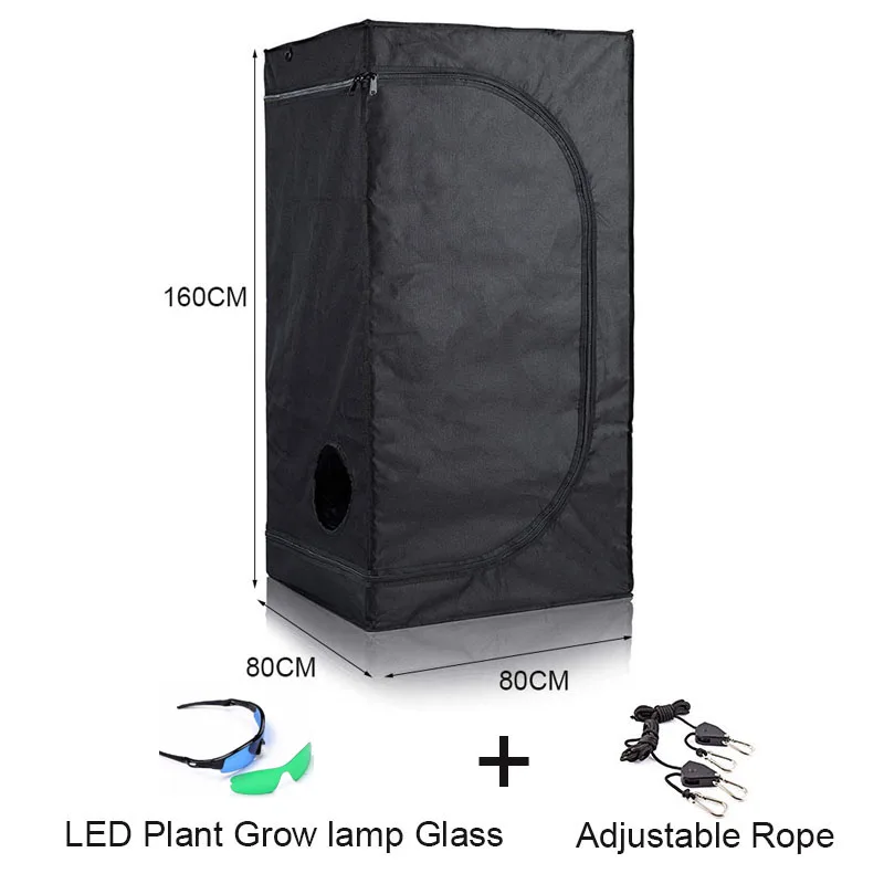 

BEYLSION Grow Tent Room 80*80*160CM Hydroponics Plant Tent Reflective Mylar Indoor Growing Tents For Flower