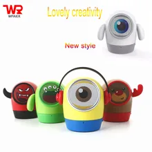 WPAIER JY-WT милый мультяшный беспроводной bluetooth динамик Портативный на открытом воздухе bluetooth мини-динамик прекрасная поддержка TF карта