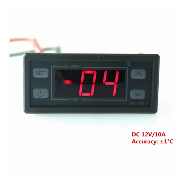 12V 10A Thermostat Universal Automatic Digital Temperature Controller