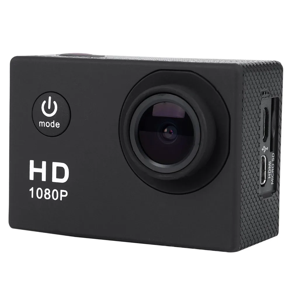 

MOOL Sport Camera 1080P Full HD Waterproof Underwater Camera with 140 Degree Wide-angle Lens 12MP 2 Rechargeable Batteries