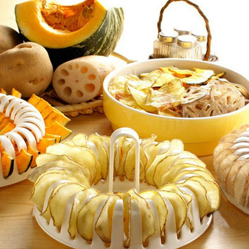 Potato-Chips-Baking-Tray-Microwave-Oven-Fat-Free-Potato-Chips-Maker-Home-Baking-Tool - 