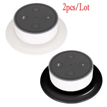 

Gosear 2PCS 360 Degree Rotation Magnetic Wall Mount Holder Stand for Amazon Echo Dot 2 Dot2 Google Home Mini Smart Speaker