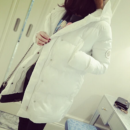 silver Nouveau Long Vestes Gray De Belle D'hiver Coton white Chaud Manteaux Black Rembourré Capuche Taille À Pardessus Style Parkas Marque Femmes S2215 Grande Mode Veste Et tqTUwg8