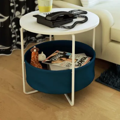 Простой современный прикроватный столик скандинавский небольшой шкаф для хранения угловой стол - Цвет: B