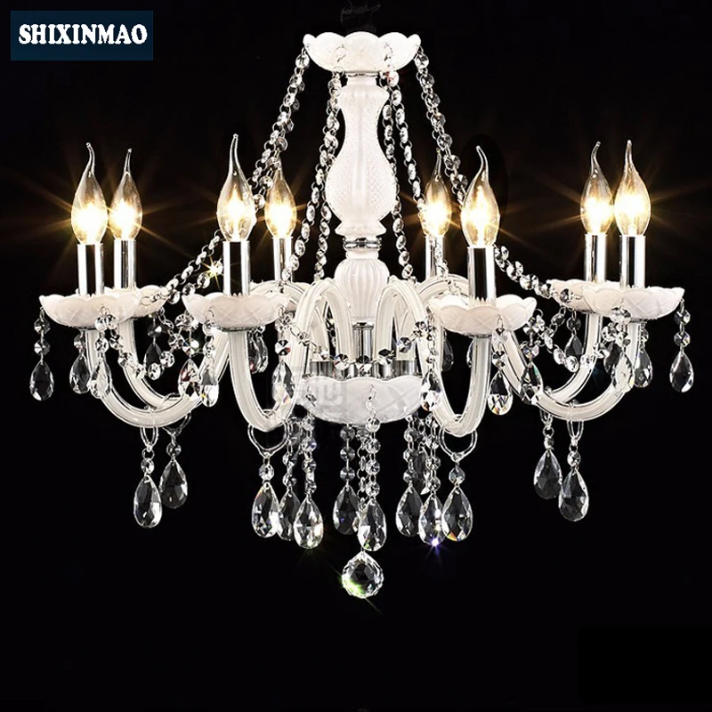 

LED Crystal Chandeliers Home For Living Dining Room Lamp Indoor Modern Chandelier Lustre Crystal Lights 110V-240V 004
