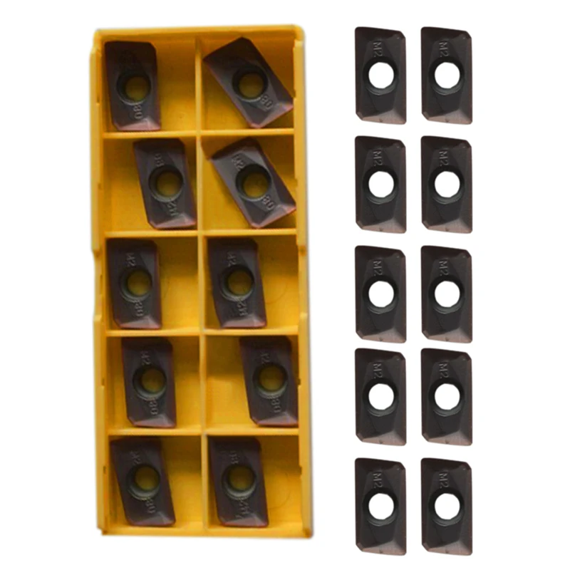 

10Pcs 25R0.8 Indexable Carbide Inserts For APMT1604PDER-H2 VP15TF CNC Lathe Turning Tools