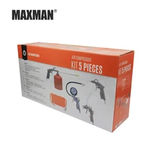 MAXMAN 5 шт. 400 мл Профессиональный Пневматический распылитель Аэрограф распылитель сплав живопись распылитель инструменты с бункером для покраски автомобиля