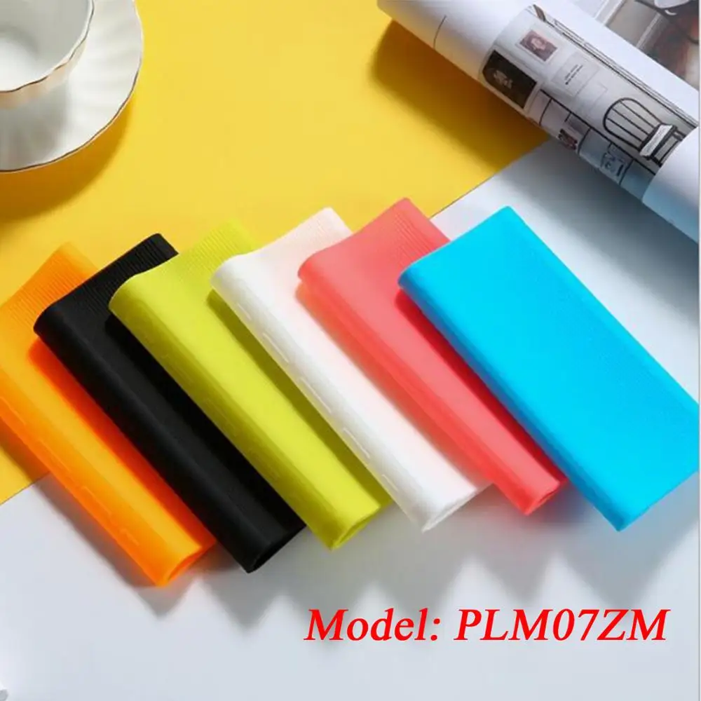

Soft Rubber Silicone Protection Case Cover Skin Sleeve Protector for 2019 NEW Xiaomi Power Bank 3 20000mAh PLM07ZM Accessories
