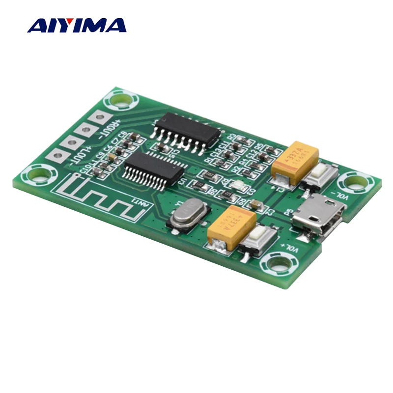 Aiyima PAM8403 Bluetooth цифровой усилитель доска 2*3 Вт стерео двухканальный класса D аудио