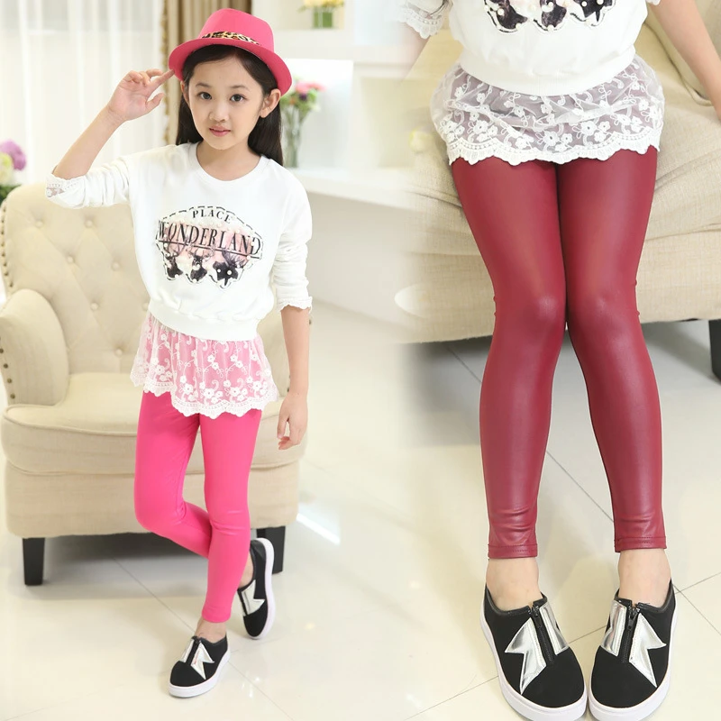 baby pink leather pants