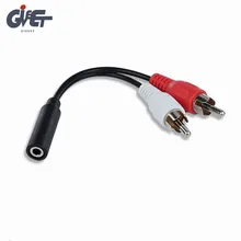 1pc 3.5mm Plug Jack to 2 RCA Male Music Stereo Audio Y Adapter Cable Audio Cable Kabel Cord AUX for Mp3 Phone TV Sound Speakers 1pc 3.5mm Plug Jack to 2 RCA Male Music Stereo Audio Y Adapter Cable Audio Cable Kabel Cord AUX for Mp3 Phone TV Sound Speakers