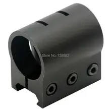 Черный Охотничий Тактический 25,4 мм направляющая для прицела зажим крепежа держателя Подходит Пикатинни 20 мм Вивера рельсы лазерный прицел крепление