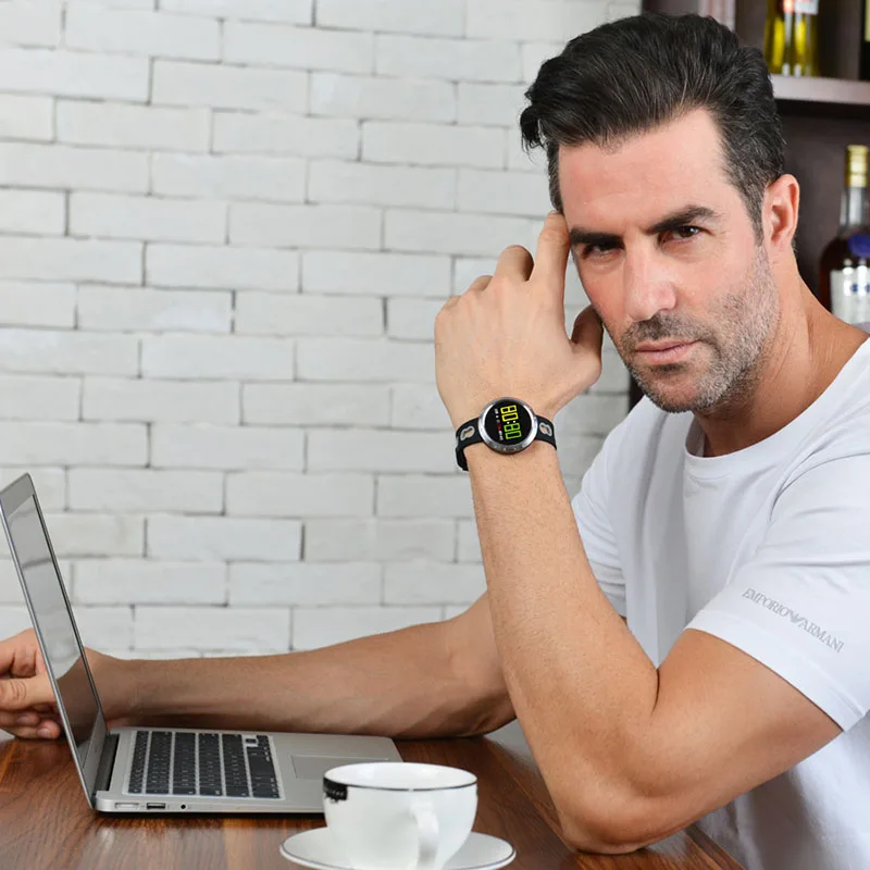 BANGWEI2018 New Smart Watch Men Heart Rate Monitoring Oximeter Mileage Sedentary Reminder Sport Watch Smart For iOS Android +Box