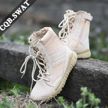 CQB. SWAT/; армейские ботинки; сезон лето; Тактические армейские ботинки; Цвет черный, пустынный; дышащие и удобные ботинки на молнии