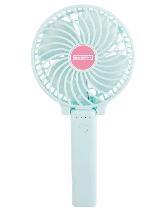 

[MYKPOP]BLACKPINK Portable Rechargeable Foldable Mini Fans with USB KPOP Item SA19051609
