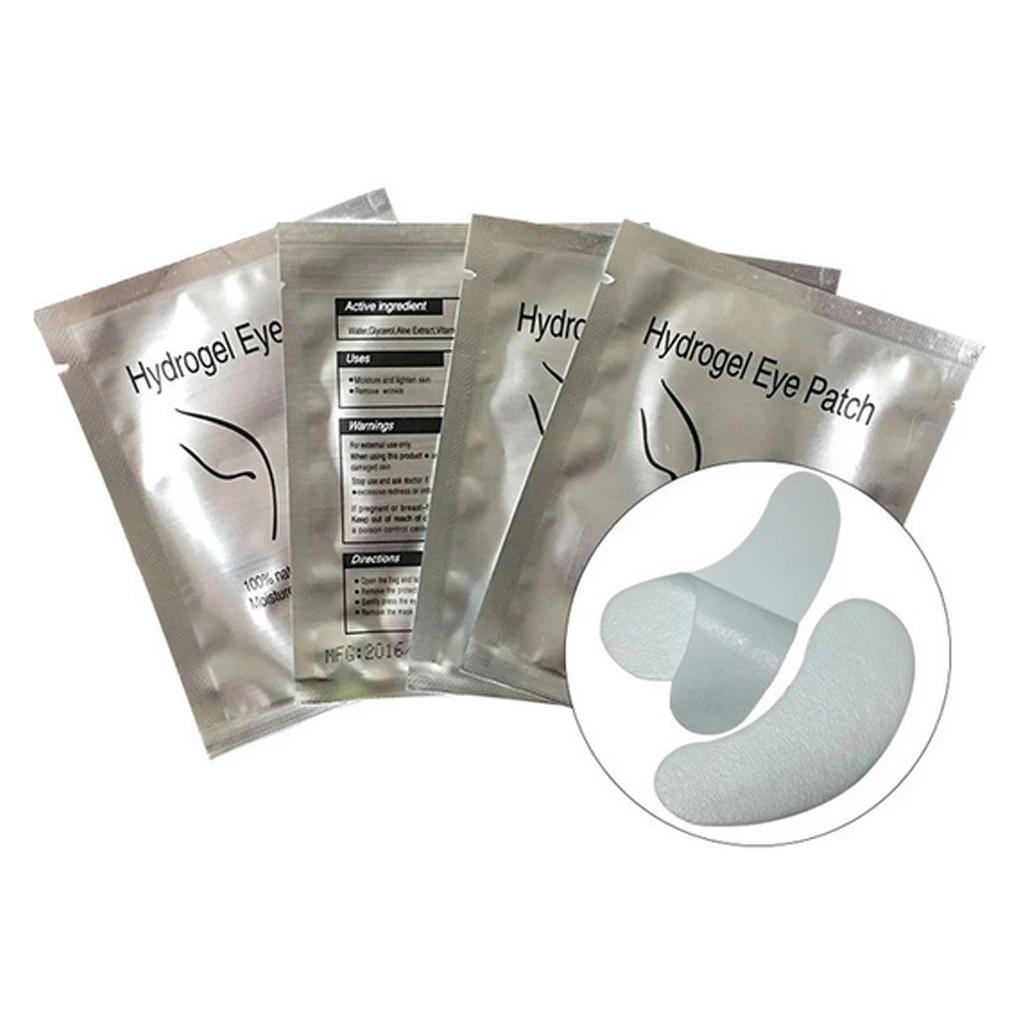 BGVfive50pcs/Набор для наращивания ресниц, бумажные накладки под накладки для глаз, накладки для глаз, наклейки, обертывания, инструменты для макияжа