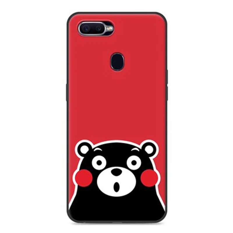 Чехол для OPPO F9 Модный мягкий чехол с милым мультяшным рисунком F 9 защитный чехлы